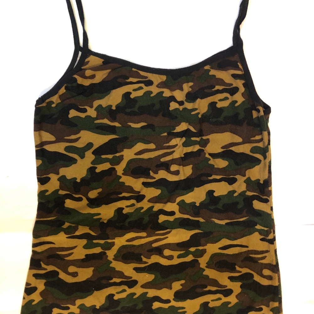 Camo tank top